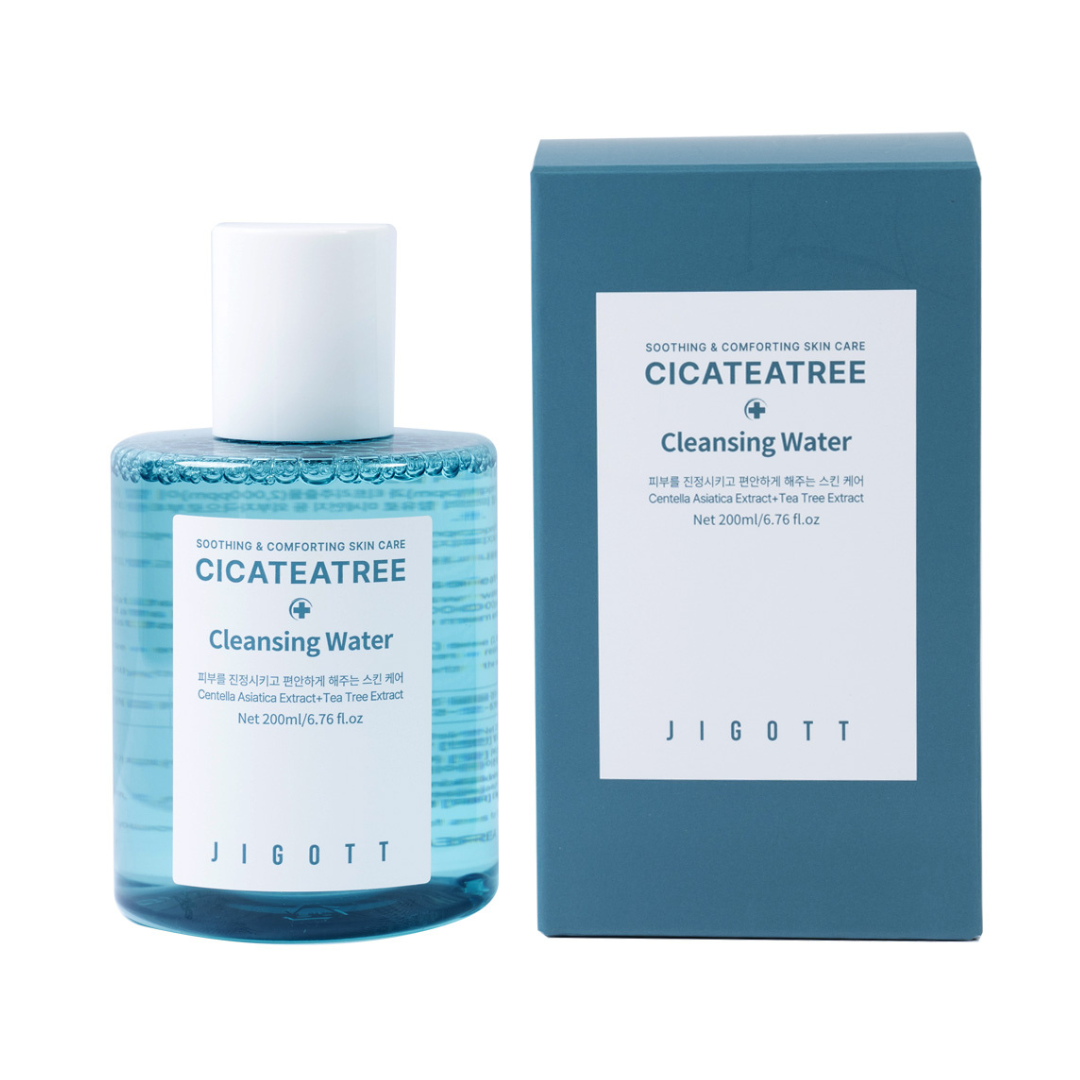 Jigott Cica Tea Tree Cleansing Water